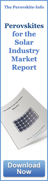 The Perovskite For The Solar Industry Market Report ad