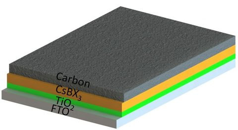 OIST's all-inorganic perovskite solar cells image