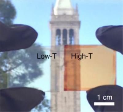 low-temperature thin-film halide perovskite for solar windows image
