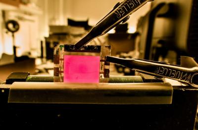 LinkÃ¶ping researchers develop record efficiency perovskite NIR LED image
