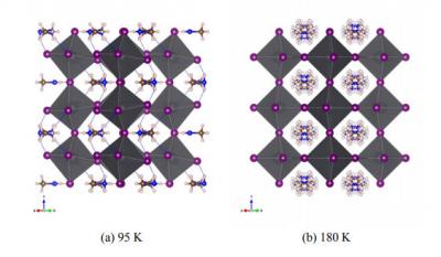 Neutrons provide insights into increased performance for hybrid perovskite solar cells image