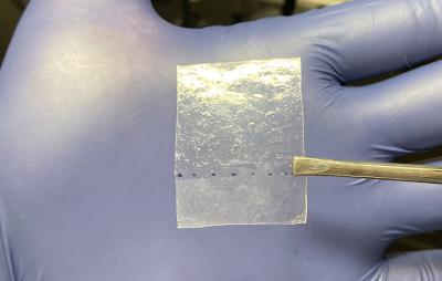 New film is intended to keep lead from escaping damaged perovskite solar cells image