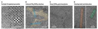 Atomic-scale microstructure of metal halide perovskite image