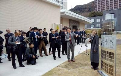 Saule Technologies' perovskite solar panel installed in innovative Japanese hotel image