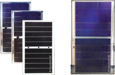 Shingled perovskite-silicon tandem solar cells image