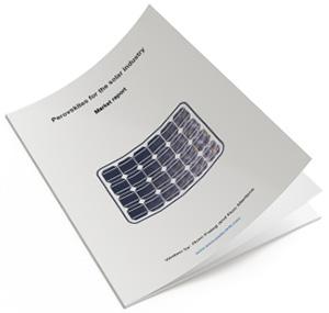 Perovskite for the Solar Industry - Marker Report Cover