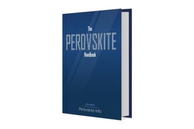 The Perovskite Handbook, 2024 edition cover