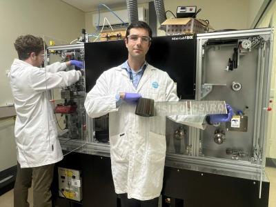 Printed flexible solar cells go to space image